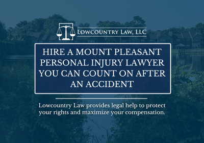 Mount Pleasant Personal Injury Lawyer | Book a Free Consultation!